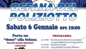 BEFANA DEL POLIZIOTTO  EDIZIONE DEL 2018 
