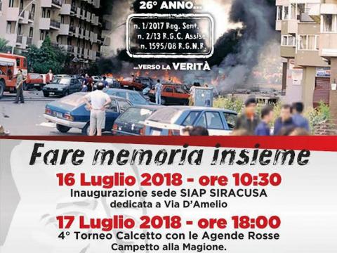 FARE MEMORIA INSIEME - ESSERCI E' UN DOVERE