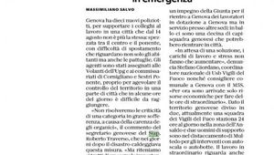 SIAP GENOVA RASSEGNA STAMPA ED ONLINE