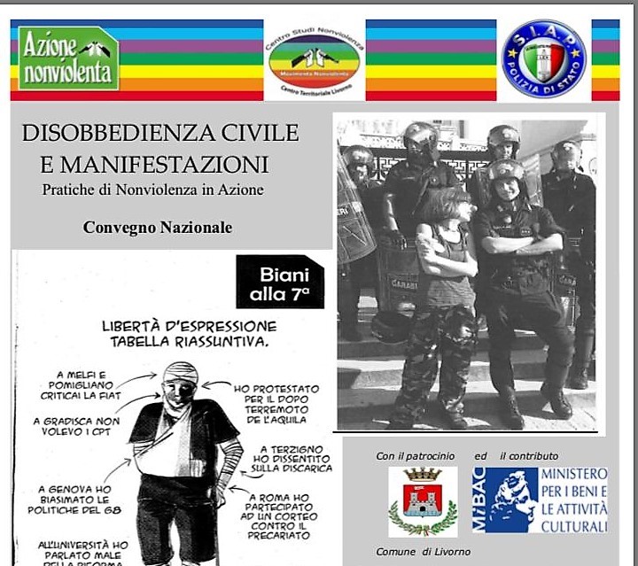 CONVEGNO Disobbedienza civile e manifestazioni