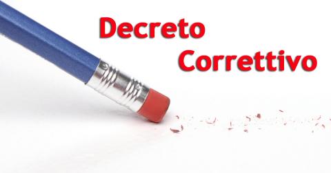 DECRETO CORRETTIVO AL RIORDINO