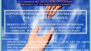 TAVOLA ROTONDA: SUPPORTO PSICOLOGICO POST TRAUMA EMOTIVO PER I POLIZIOTTI