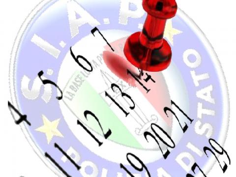 AGENDA S.I.A.P. DEGLI IMPEGNI SINDACALI ED ISTITUZIONALI
