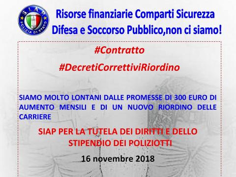 #Contratto - #DecretiCorrettiviRiordino  IL SIAP SI MOBILITA