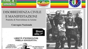 Convegno: Disobbedienza civile e Manifestazioni